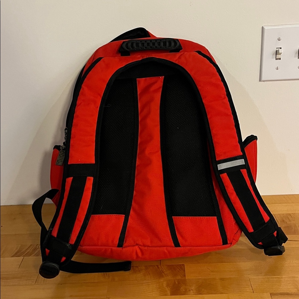 Ferrari Puma Red and Black Backpack with Logo - Picture 7 of 8